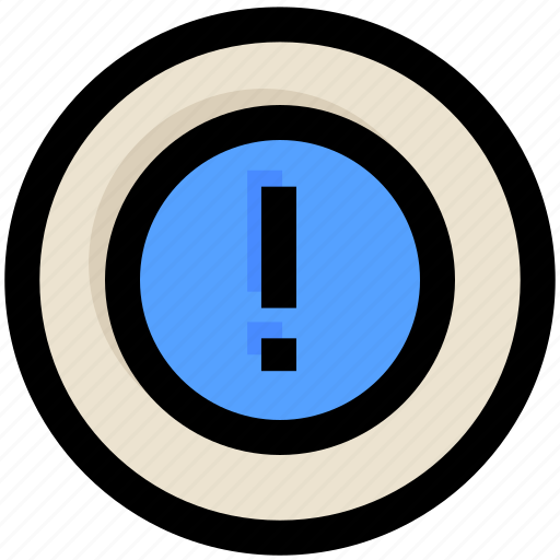 Attention, danger, sign, ui, ux, warning icon - Download on Iconfinder