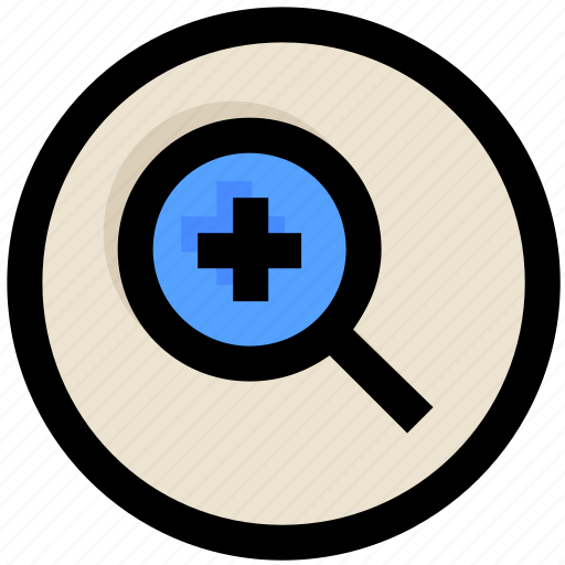 Find, magnifier, magnify glass, search, ui, ux, zoom in icon - Download on Iconfinder