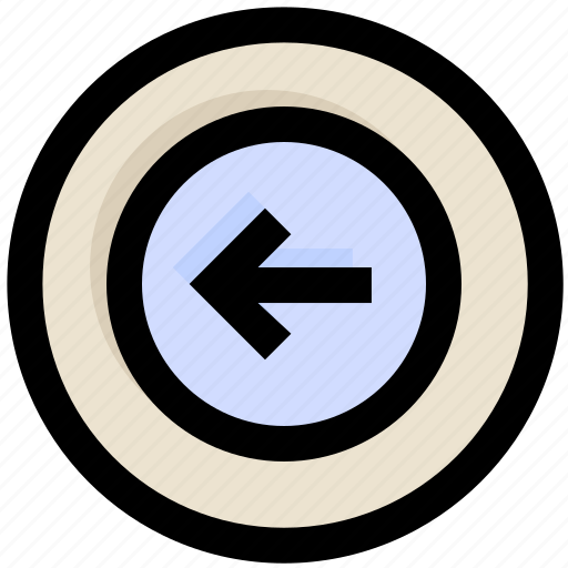 Arrow, back, circle, direction, left, ui, ux icon - Download on Iconfinder