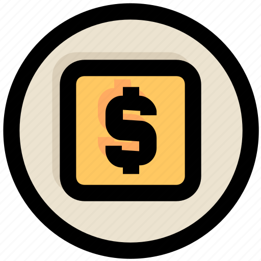 Currency, dollar, money, sign, ui, ux icon - Download on Iconfinder