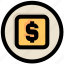 currency, dollar, money, sign, ui, ux 