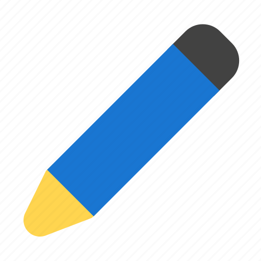 Pencil, write, edit, pen, draw, tool, equipment icon - Download on Iconfinder