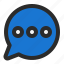 chat, message, communication, conversation, talk, bubble, interaction, speech, balloon 