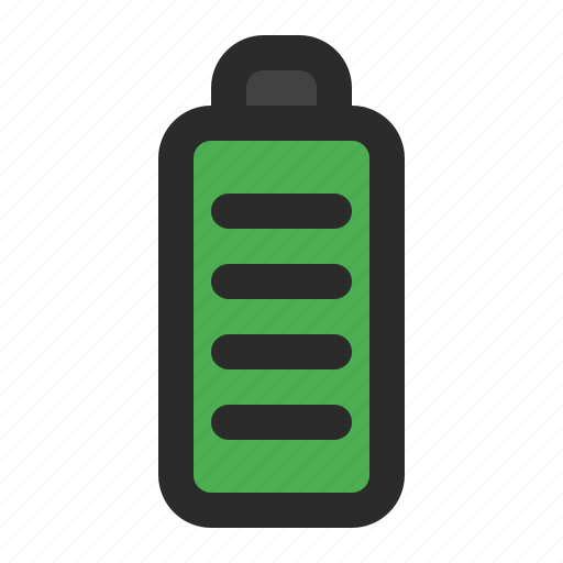 Full, battery, power, energy, charge, electric, electricity icon - Download on Iconfinder