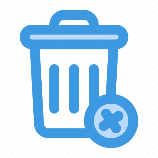 Delete, remove, trash, garbage, bin, cross, document icon - Download on Iconfinder