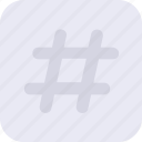 hashtag, tag, sign, symbol, marketing, social-media, hash, text 