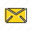 chat, envelope, letter, mail, message 