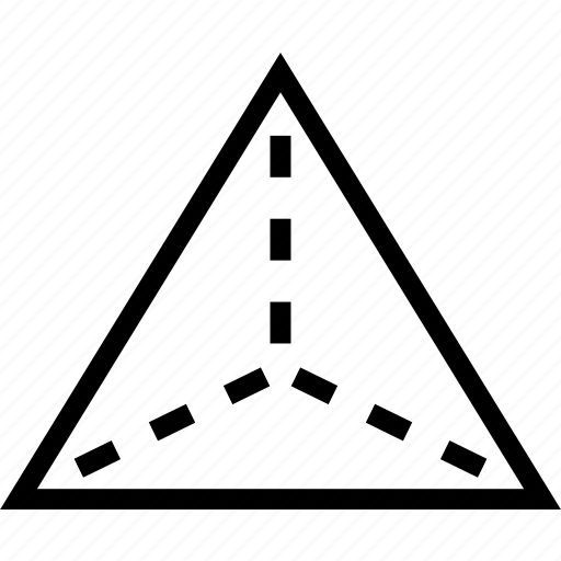 Dimension, geometry, pyramid, triangle icon - Download on Iconfinder