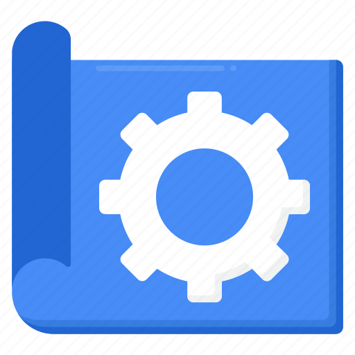 Blueprint, manual, drawing, architecture icon - Download on Iconfinder