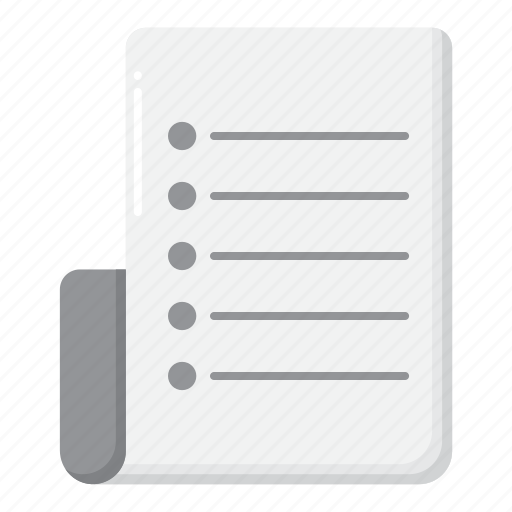 Index, paper, sheet, format icon - Download on Iconfinder
