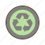 recycle, trash, garbage, eco, bin 