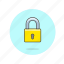 lock, square, encrypt, key, protect, secure, safe 