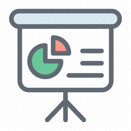 Presentation, chart, business, analytics icon - Download on Iconfinder