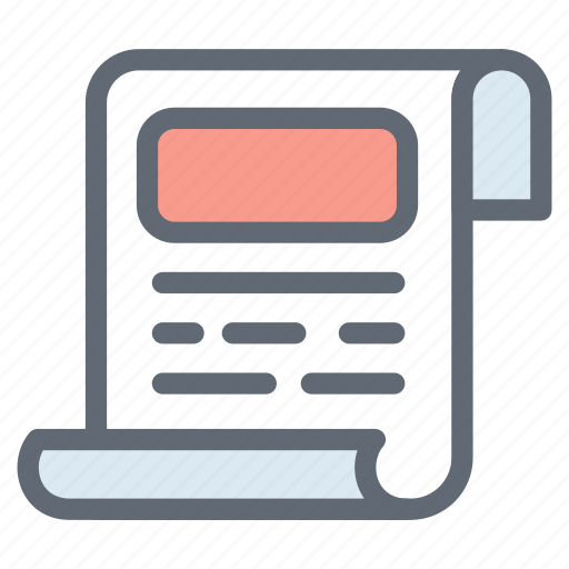 Newspaper, communication, information, business icon - Download on Iconfinder
