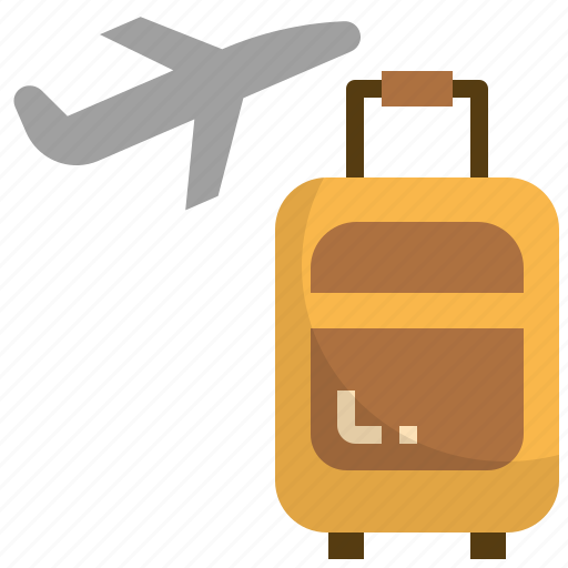 Airport, baggage, luggage, plane, travel, vacation icon - Download on Iconfinder