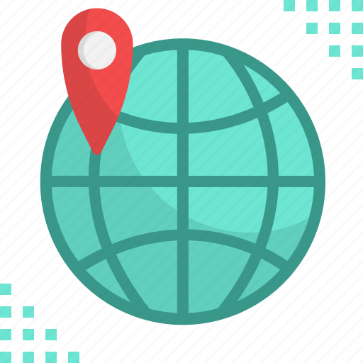 Business, global, international, online, pin, travel, world icon - Download on Iconfinder