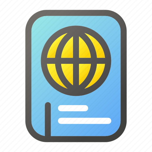 Fly, holiday, idendity, papers, passport, transportation, travel icon - Download on Iconfinder
