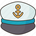 captains, hat, cruise, nautical, sailor