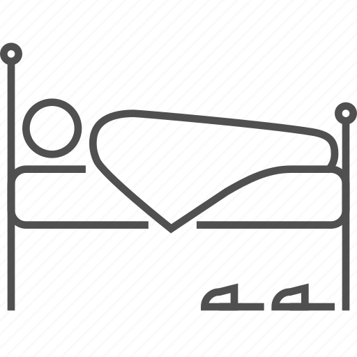 Bed, home, hotel, motel, sleep icon - Download on Iconfinder