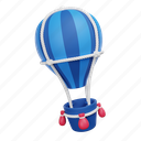 ballon, fly, air, balloon, air balloon