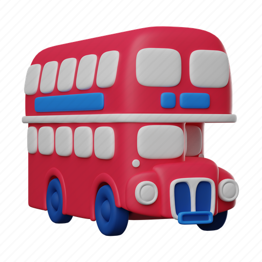 London, bus, britain, double decker, england icon - Download on Iconfinder