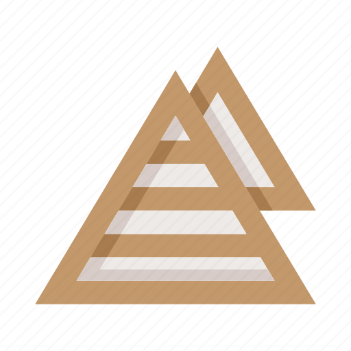 Pyramids, egypt, tomb, antiquity, pyramid, triangle, vacation icon - Download on Iconfinder