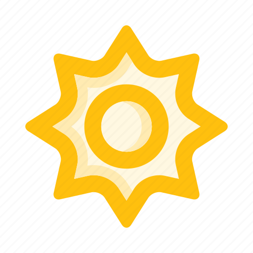 Sun, sunny, sunshine, summer, hot, vacation, heat icon - Download on Iconfinder