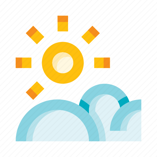 Sun, weather, sunny, summer, warm, hot, cloud icon - Download on Iconfinder