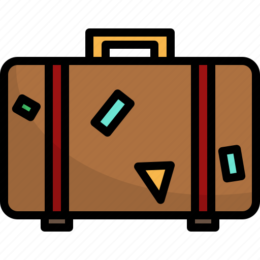 Bag, briefcase, luggage, suicase, travel, vacation icon - Download on Iconfinder