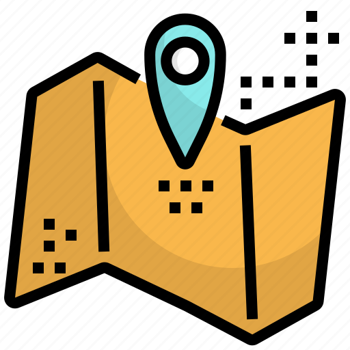 Address, direction, location, map, pin, travel icon - Download on Iconfinder