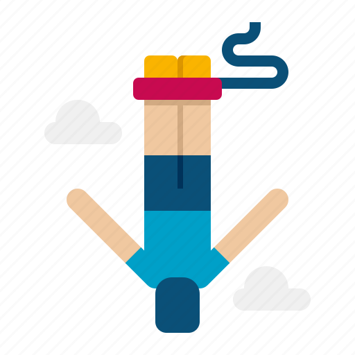 Bungee, jumping, rope, jump, sport icon - Download on Iconfinder