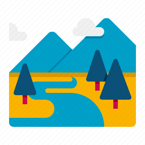 River, nature, environment icon - Download on Iconfinder
