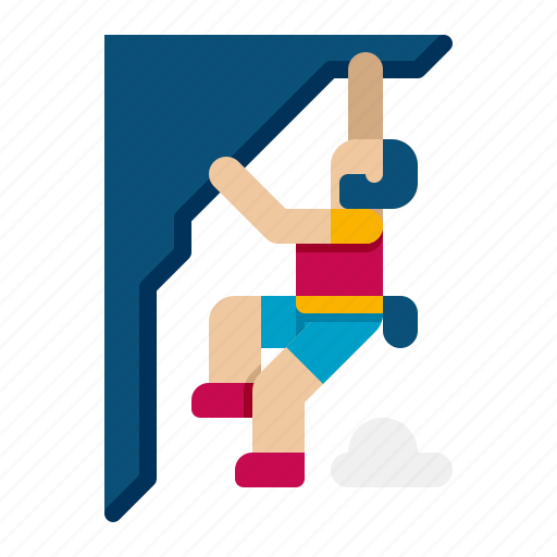 Rock, climbing, sport icon - Download on Iconfinder