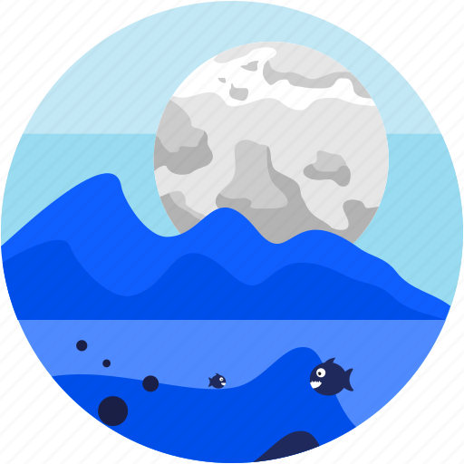 Desert, fish, lake, moon, mountain, spots, vacation icon - Download on Iconfinder