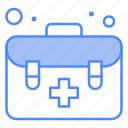 bag, first, aid, kit, healthcare, and, medical