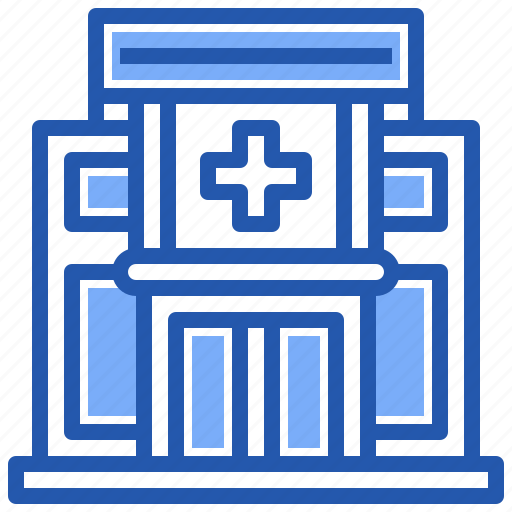 Hospital, clinic, building, health, healthcare, medical icon - Download on Iconfinder