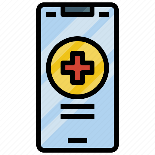 Mobile, phone, vaccine, smartphone, medicine icon - Download on Iconfinder