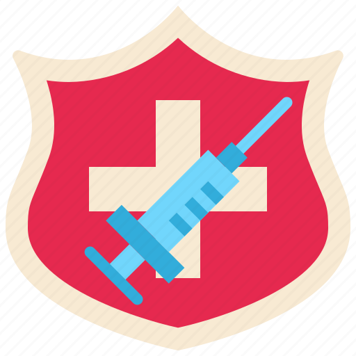 Shield, protection, vaccine, covid, covid-19, coronavirus, medical icon - Download on Iconfinder