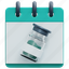 calendar, vaccination, vaccine, medical, appointment, time, and, date, drug, healthcare, 3d, element 