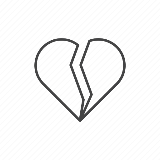 Love, heart, valentine, broken icon - Download on Iconfinder