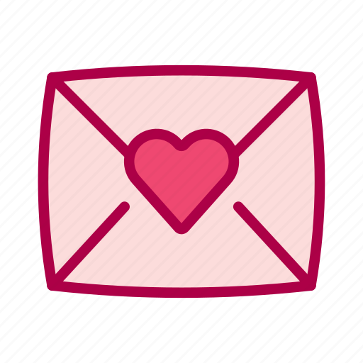 Envelope, love, message, romantic, valentine icon - Download on Iconfinder