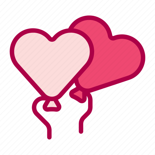 Ballon, heart, valentine, wedding icon - Download on Iconfinder