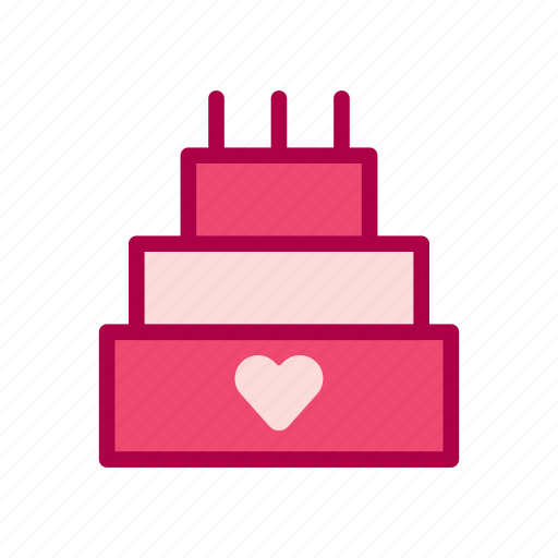 Birthday, cake, gift, love, romantic, valentine icon - Download on Iconfinder