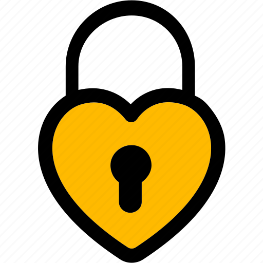 Heart lock, lock, lock and unlock, locked, locker, password icon - Download on Iconfinder