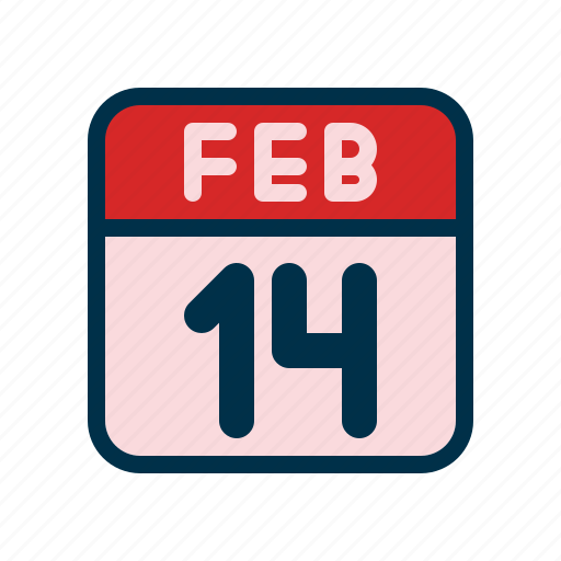 Valentine, calendar, date, event, schedule icon - Download on Iconfinder