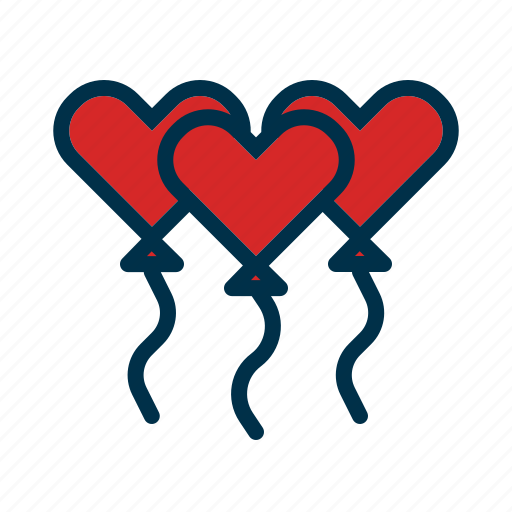Love, balloon, valentine, heart icon - Download on Iconfinder