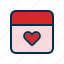 valentine, memo, love, letter, pin, post, marker 