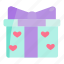 gift, present, box, gift box, valentine, valentine gift, heart, romantic, love 