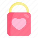 padlock, lock, key, love key, valentine, heart, love, romantic, protection