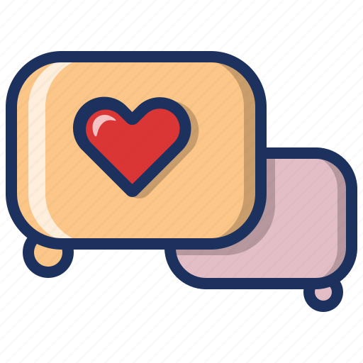 Artboard, love, valentine, chat, chatting, mail, message icon - Download on Iconfinder